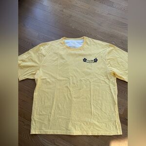 Jamaica Jaxx Yellow T-Shirt with stingray cotton print XL vacation
